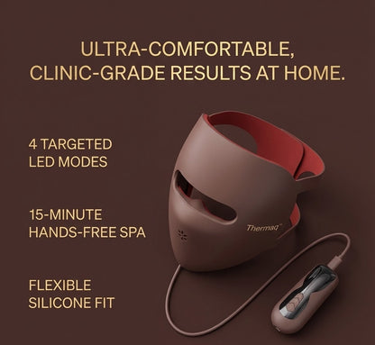 Thermaq Glow™ 4-Mode Light Therapy Face Mask