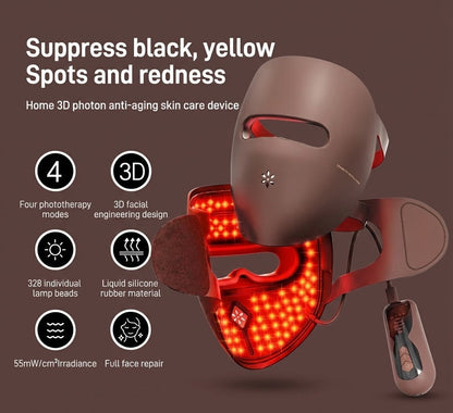 Thermaq Glow™ 4-Mode Light Therapy Face Mask